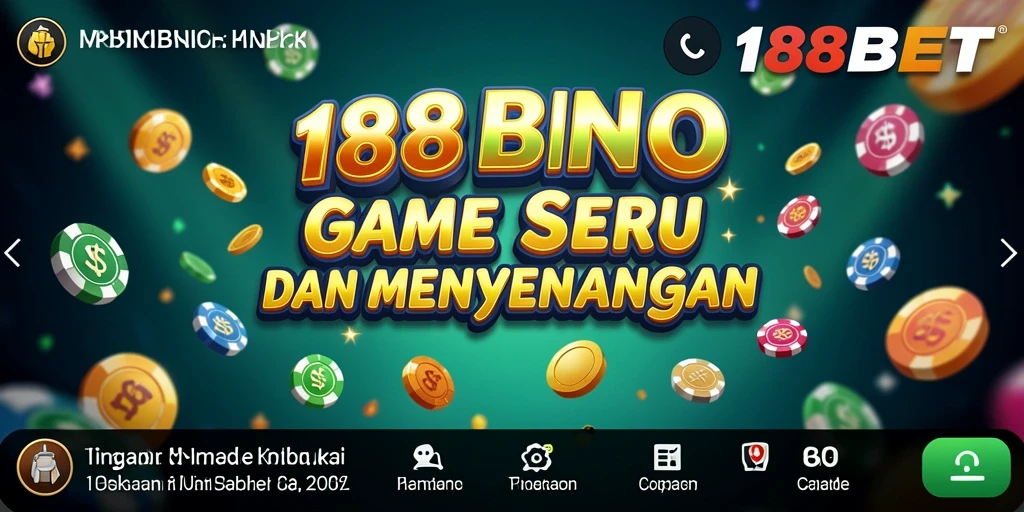 Tampilan gameplay Bingo yang seru dan interaktif di 188BET.