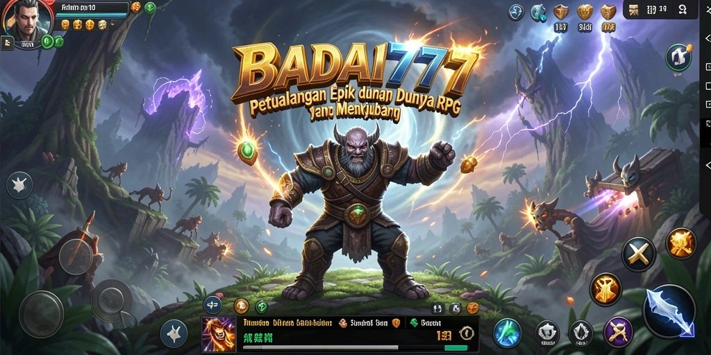 Gameplay BADAI777 menampilkan aksi seru dalam dunia RPG yang menakjubkan.