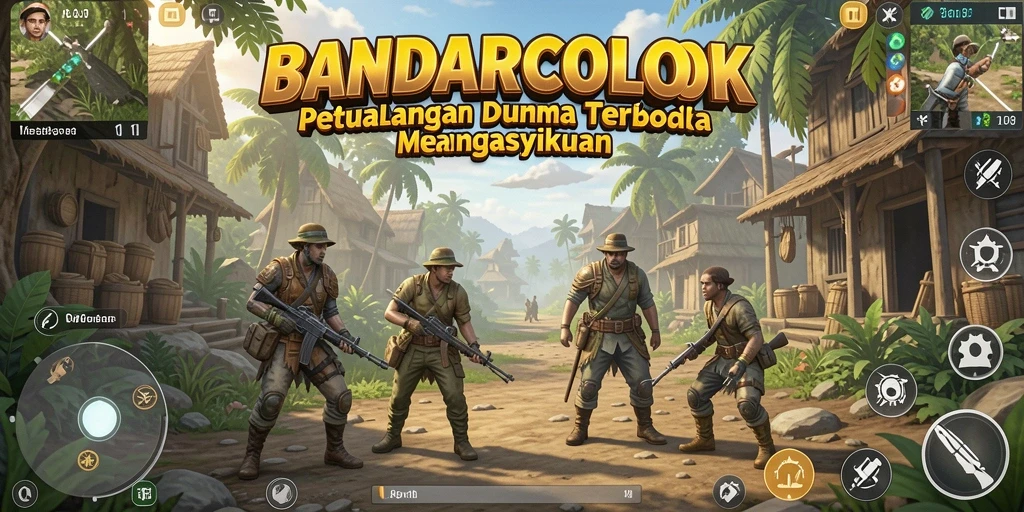 Tampilan gameplay yang menakjubkan di dunia terbuka.
