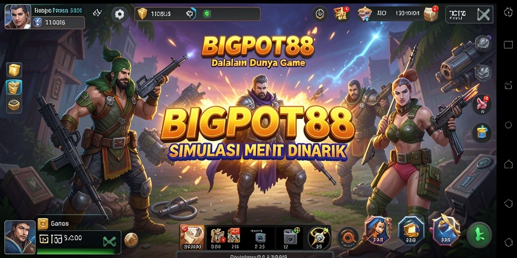 Gameplay menarik dari BIGPOT88 dengan grafis yang halus dan dinamis.