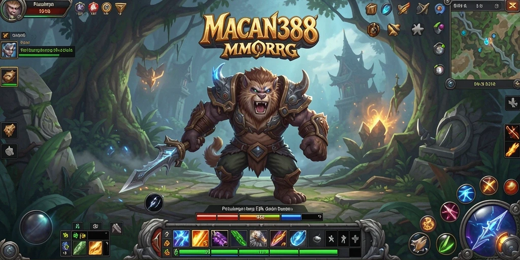 Gameplay epik dari MACAN388 yang menampilkan pertarungan seru di dunia MMORPG.