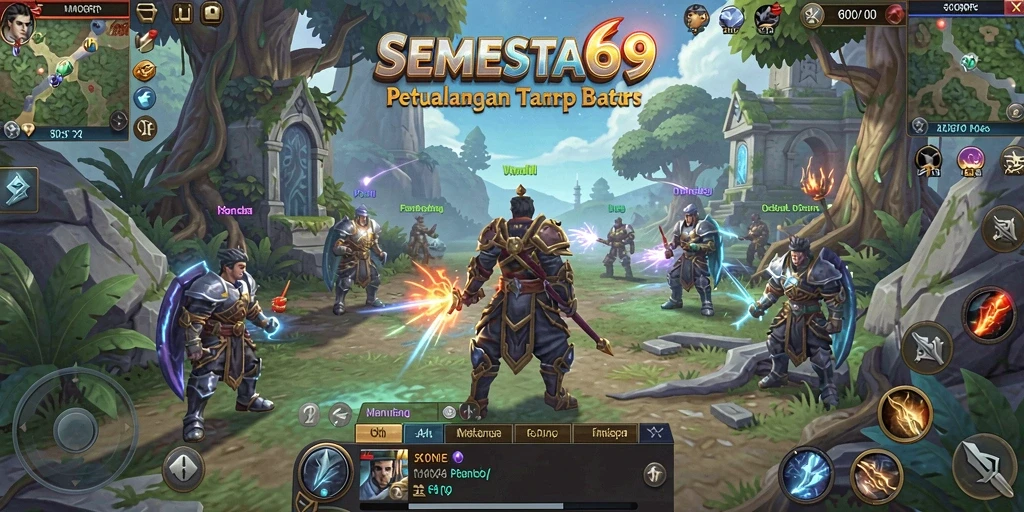 Tangkapan layar gameplay SEMESTA69 mengungkapkan aksi seru dalam dunia MMORPG.