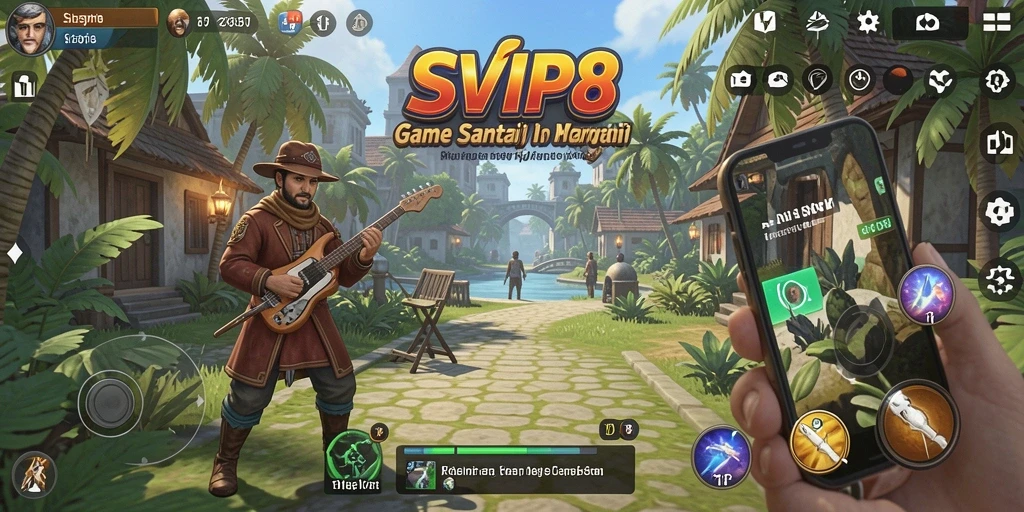 Gameplay SVIP8 yang menarik dan penuh warna.